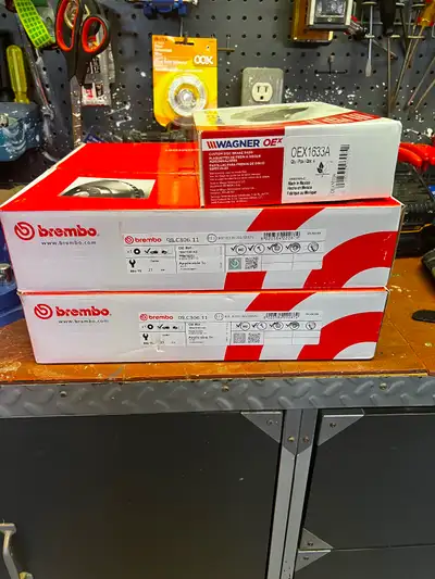 Brand new, still in the box sealed, Brembo rotors and Wagner brake pads purchased for 2021 Tiguan fr...