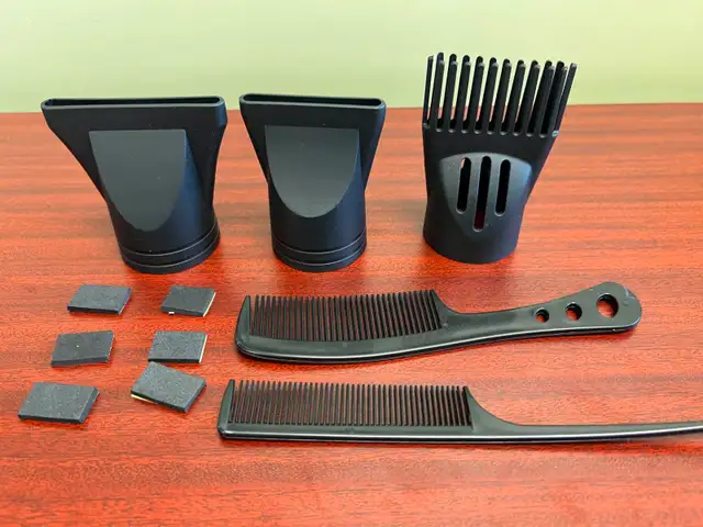 NEW 5 piece set Hair Salon Tools (Dryer Attachments & Comb) in Health & Special Needs in Edmonton - Image 2