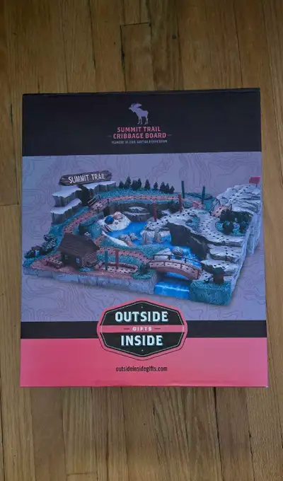 Summit Trail Cribbage Board, View more