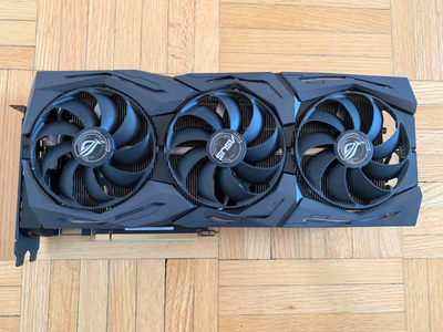 Asus STRIX GAMING OC GeForce RTX 2080 SUPER 8 GB Video Card (Second Hand & No Box) Last used: 01/11/...