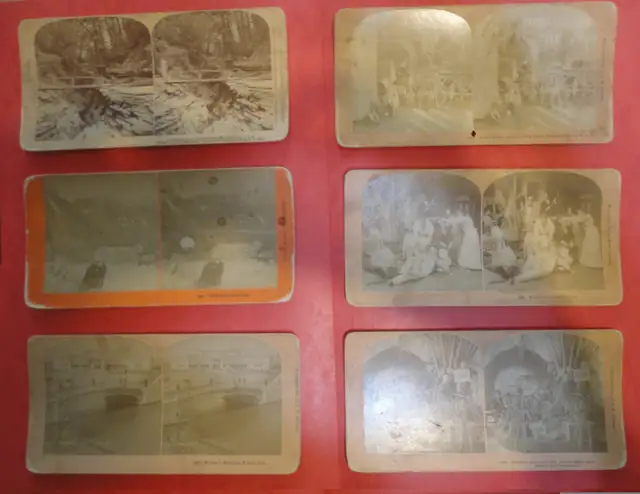 antique stéréographe /stéréoscope, début 1900, avec 10 photos 3D in Arts & Collectibles in Laurentides - Image 8