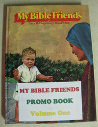My Bible Friends (Promo Book).  Fully colored, vg quality.