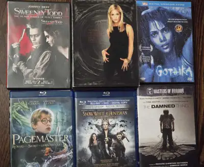 Blueray and DVD movies, View more