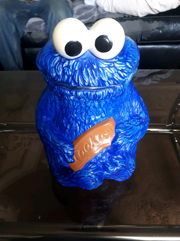 1970 muppets sesame street cookie moster cookie jar  in Arts & Collectibles in Oakville / Halton Region