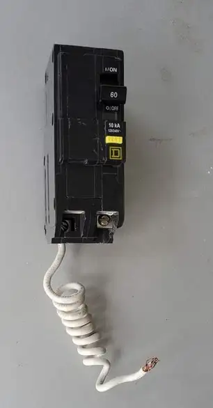 Square D 60A Double Pole GFCI Push On  (READ CAREFULLY)