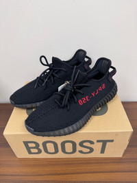 NEW Adidas Yeezy Boost 350 V2 Bred Black Red Kanye West US 11
