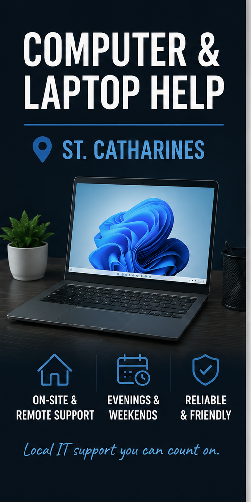 Computer, Laptop & Phone Help | Local IT Support - St. Catharine