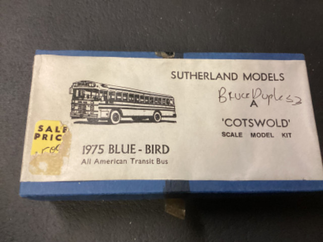 1975 All American School Bus HO Scale White Metal Kit. in Arts & Collectibles in City of Halifax