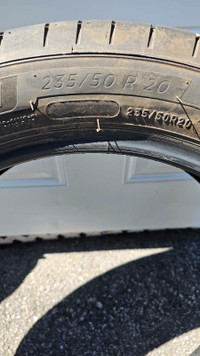 New Summer tire 235/50/R20