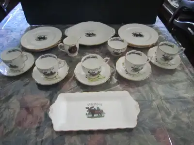 Queen Anne YUKON fine bone china set, Pattern #6997, View more