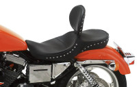 CORBIN DUAL TOUR SPORTSTER SEAT, '96-'03, WITH BACKREST