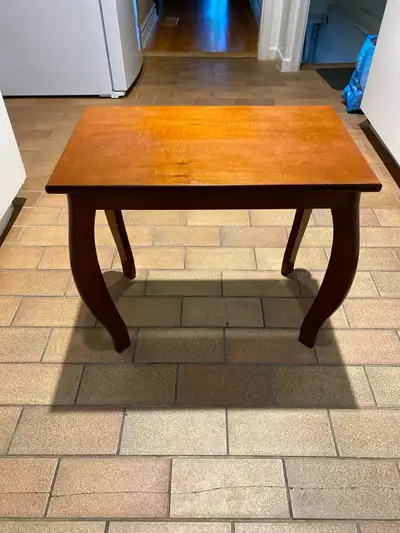 Wooden accent table, View more