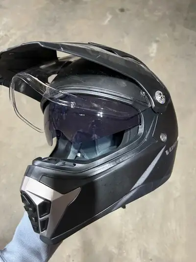 Helmet size small  Dual sport, View more