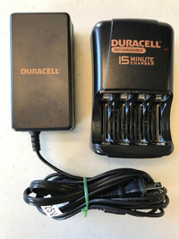 Duracell Rapid 15 Minute NiMH Battery Charger