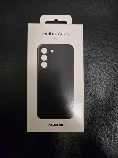 "*Samsung Galaxy S22 Genuine Leather Case BNIB $20 OBO*, View more