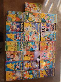 22 Pokemon VHS tapes 