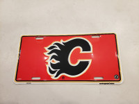 Calgary Flames license plate - NHL licensed