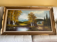 Canadian oil painting landscape 