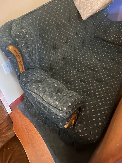 Loveseat in fairly good condition. Free