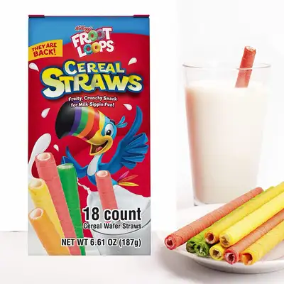 Froot Loops Cereal Straws, View more