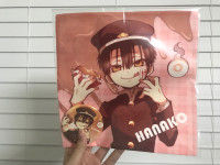 MANGA/ANIME: Toilet-Bound Hanako-kun Badge & Towel SET