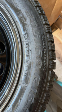 Pirelli Winter Tired for SALE! (4 tires with rims)