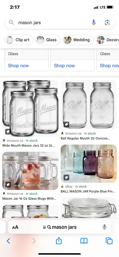 Looking for used mason jars. Any and all sizes needed. I can pickup from Kingston or Napanee. Thanks...