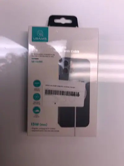 USAMS W2 Super-thin Magnetic Fast Wireless Charger With Cable, View more