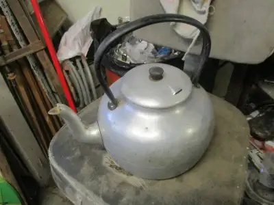 Selling quickly at $20.00.....its 8 3/4 inches deep x 11 3/4 inches across x 11 inches tall in size....