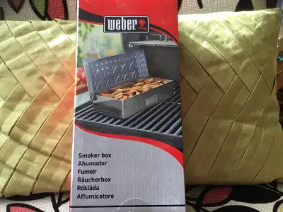 BARBECUE WEBER SMOKER BOX #7576 STAINLESS STEEL (2 for $35.00), View more