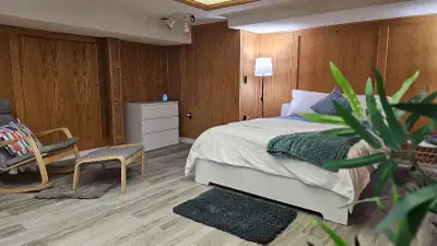 Retro basement studio +den, View more