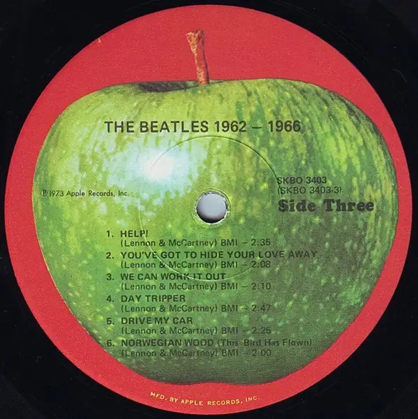Beatles 1962 - 1966 double LP record album vinyl in CDs, DVDs & Blu-ray in Markham / York Region - Image 8