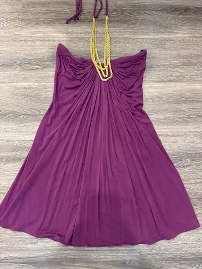 Brand New  Purple Halter Dress, View more