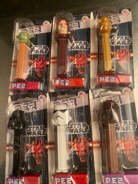 PEZ Star Wars LOT 6 unopened  non ouvert