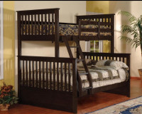 Brand new Wooden Bunk Bed - Single by Double