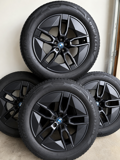 Selling a genuine BMW winter wheel and tire package for BMW iX. Excellent condition and only lightly...