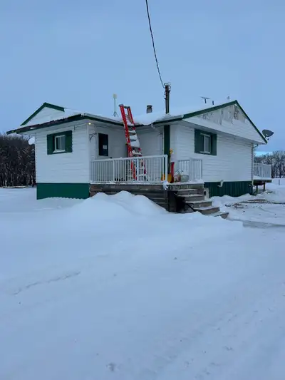 House must be moved. Located by Lake Lenore, SK Structurally sound, single story house. Currently li...