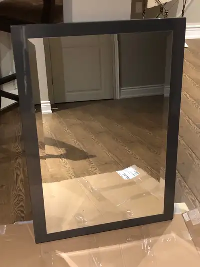 Grey Frame Wall Mirror, View more