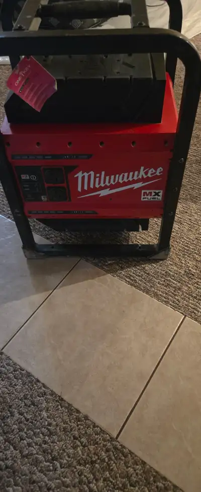 Milwaukee portable electric generator, View more