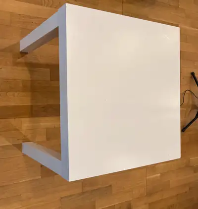 This is a IKEA Lack side table, perfect as a small coffee table or night stand. The dimensions are a...