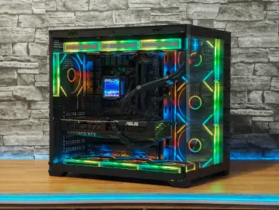 RTX 5070 - Ryzen 7 7800x3D - 32GB DDR5 - Gaming PC, View more