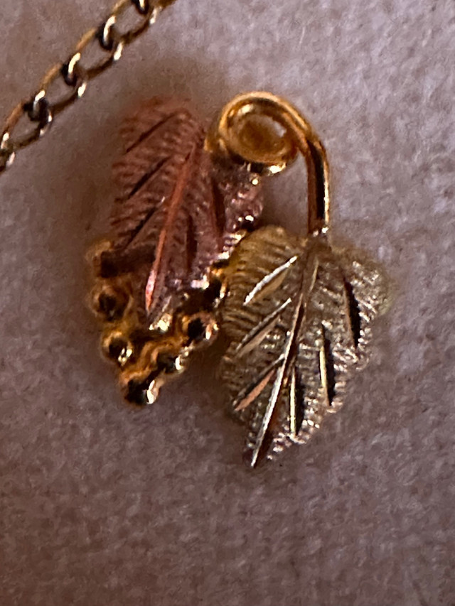 “Landstrom’s “ Original Black Hill 10K Solid Gold Leaf Tri-Color in Jewellery & Watches in Regina - Image 4