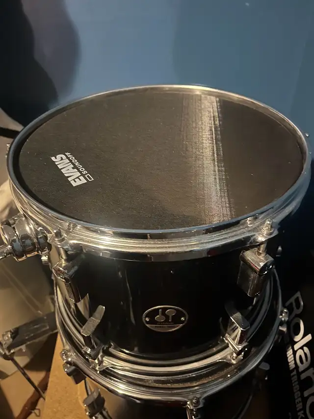 Drum Sonor Force 1007 5 piece . Roland module and trigger kit in Drums & Percussion in London - Image 7