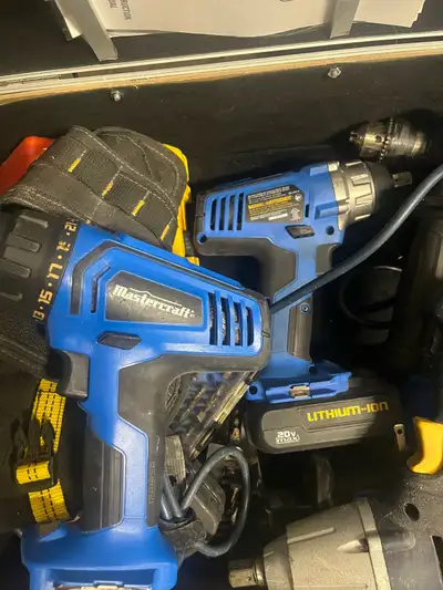 Various Mastercraft tools, View more