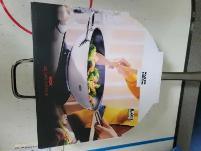 Wok stainless steel , View more