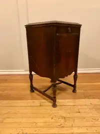 Old gramophone cabinet