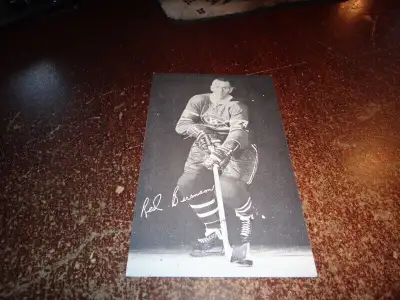 1960'S MONTREAL CANADIENS POSTCARDS WHITE AUTOGRAPHS RED BERENSO, View more