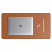 Satechi Eco-Leather Deskmate brown desk pad