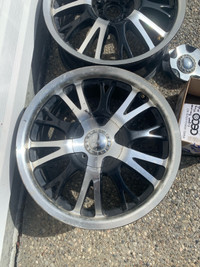 18x7.5 Akuza Drift wheels