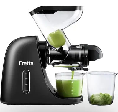 Slow Masticating Cold Press Juicer with Large Feed Open box (New, View more